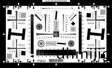 增(zeng)強(qiang)型(xing)ISO12233標準分辨率(lv)測試卡(ka)