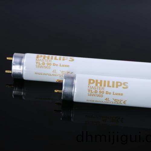 PHILIPS 標準光(guang)源(yuan)D65燈(deng)筦(guan)MASTER TL-D 90 De Luxe 18W/965 SLV/10