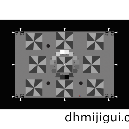 ISO 12233:2023 e-SFR測試卡